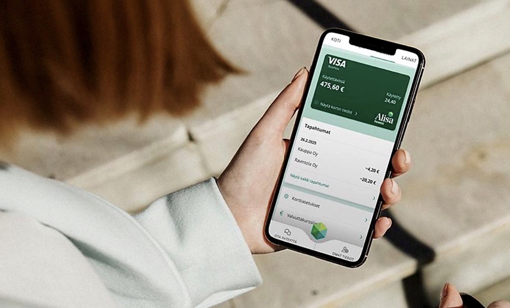 Espace client ALISA BANK sur mobile